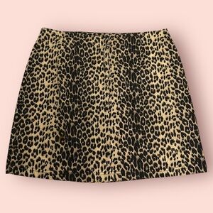 3/$10 I.L.U. Skirt 11 Leopard Print Pencil Mini